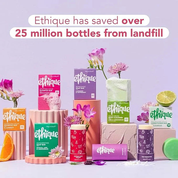 Ethique Unscented Gift Set- Face Cleanser, Body Cleanser & Deodorant, Gifts for women - Plastic-Free, Vegan, Cruelty-Free,...