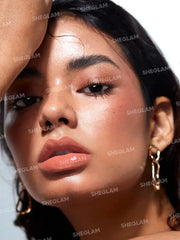 SHEGLAM PoutPerfect Moisturizing Solid Lip Gloss Lipstick - Mahogany Magic - Product Image