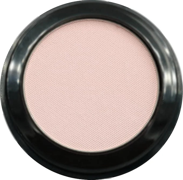 Seashell Light Pink Opaque Matte Pressed Powder Single Vegan Eyeshadow; Talc, Paraben & Cruelty Free - Product Image