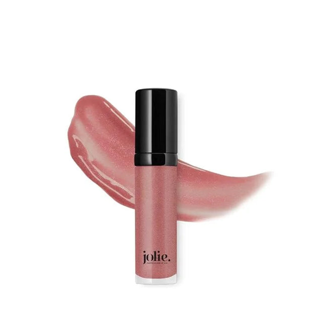 Jolie Super Hydrating Luxury Lip Gloss - Intense pigment W/Superior Shine (Pink Pompadour) - Product Image