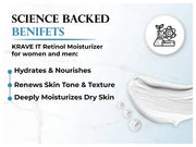 Retinol Cream for Face, Anti Aging Cream - Vitamin E, B5 & Hyaluronic Acid for Skin Care, Anti Wrinkle Face Cream with Col...