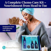 RemeVerse Chemo Care Kit - 6-Piece Clinically-Based Skincare and Haircare Set for Chemotherapy Patients, Featuring Hair Se...