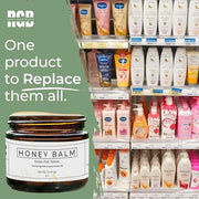 Tallow and Honey Balm, Organic Body Butter, Grass-Fed Beef Tallow for Skin, Soothing All-Natural Moisturizer for Body and ...
