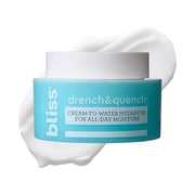 Bliss Drench & Quench Hyaluronic Acid Moisturizer | Cream to Water Face Cream| Deep Hydration, Plumps Skin | Clean Vegan &...