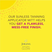 Jergens Natural Glow Body Applicator Mitt, Flawless, Streak-free Tanning Blender Glove, Reusable Tanning Mitt Protects Han...