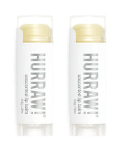 Hurraw! Unscented Lip Balm, 2 Pack: Palm