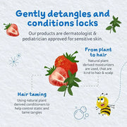 Childs Farm, Kids Hair Conditioner for Dry, Sensitive Skin & Scalp, Strawberry & Organic Mint, Conditions & Nourishes, Veg...