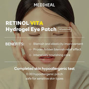 Mediheal Vita Collagen Under Eye Patches & Madecassoside Blemish Toner Pad for Daily Blemish Care - Product Image