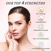 Kaely 256 Pcs Wrinkle Patches for Face Overnight, Silicone Scar Tape for Wrinkles Forehead, Face Tape for Wrinkles Overnig...