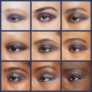 Twilight Shimmering Deep Blue Navy Pressed Powder Single Vegan Eyeshadow; Talc, Paraben & Cruelty Free - Product Image