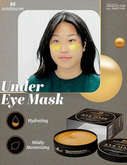 Under Eye Mask (60 Pcs) for Dark Circle & Puffiness Reduction, Valentines gift, Hyaluronate Anti-Wrinkle Gel Patch for Eye...