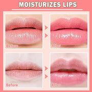 2PCS Bee Lip Balm Honey Pot,Honey Balm（Honey+Strawberry）