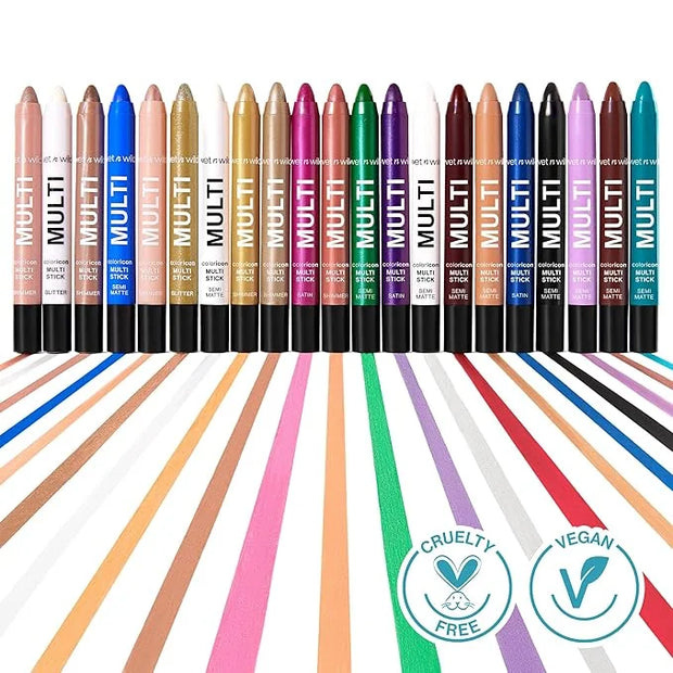 wet n wild Color Icon Cream Eyeliner Eyeshadow Multi-Stick, Moisturizing, Nourishing Velvety Cream-to-Powder Buildable & B...