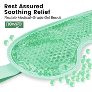 NEWGO Bundle of Cooling Eye Mask and Microwave Heated Eye Mask - Product Image