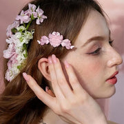 Flower Knows Violet Strawberry Rococo Glitter Lip Gloss G02 Rasberry Booze + Midsummer Fairytales Decorate Hair Clip Golde...