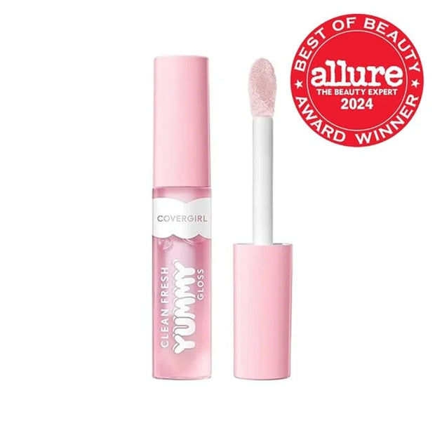 COVERGIRL Clean Fresh Yummy Gloss – Lip Gloss, Sheer, Natural Scents, Vegan Formula - Let’s Get Fizzical - Product Image