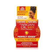 Creme of Nature with Argan Oil From Morocco Perfect Edges Hair Gel, 24 Hour Hold with Moisture and Exotic Shine, Extra Fir...