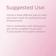 Young Nails Acrylic Powders, Cover - Created For a Flawless Consistency And Superior Adhesion - Cover Powder Begins To Set...