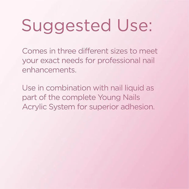 Young Nails Acrylic Powders, Cover - Created For a Flawless Consistency And Superior Adhesion - Cover Powder Begins To Set...