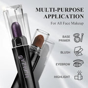 Neutral Eyeshadow Stick Makeup Set, Metallic Shimmer Matte Cream Eye Shadow Eyeliner Brightener Pencil Crayon - Classic 6P...
