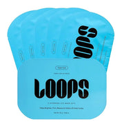 LOOPS Hyper Smooth Eye Hydrogel Eye Mask - 5 Pc Brighten, Hydrate, Nourish and Help Reduce Dark Circles for Refreshed Eyes...