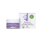 Derma E Advanced Peptides and Vegan Flora-Collagen Eye Cream – Double Action Collagen Eye Cream with Peptide Complex – Fir...