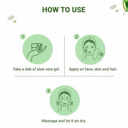 INDUS VALLEY Non-Toxic Aloe Vera Gel for Acne, Scars, Glowing & Radiant Skin Treatment (400 ml)