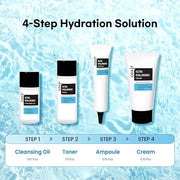 coxir Ultra HYALURONIC Starter KIT/Cleansing Oil+Toner+ampoule+Cream tralvel kit/[2.68 fl.oz (Pack of 1)] / Korean Skin Ca...