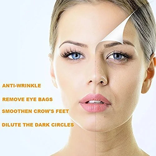 Eye Gel, for Dark Circles, Puffiness, Wrinkles, Skin Firming and Bags - Effective Anti-Aging Eye Gel for Under and Around ...