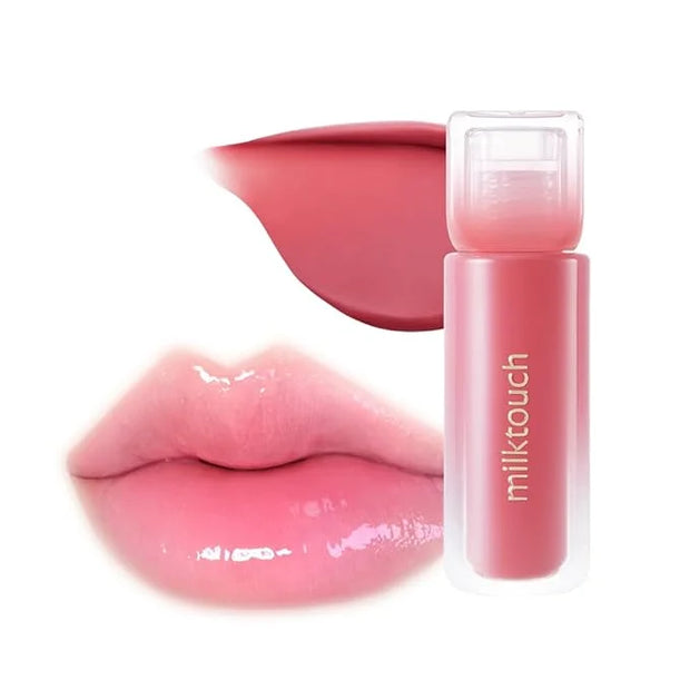 MILKTOUCH Dew Stain Sheer Lip Gloss (03 Peony Rain, 0.14 Fl Oz (Pack of 1)) - Product Image