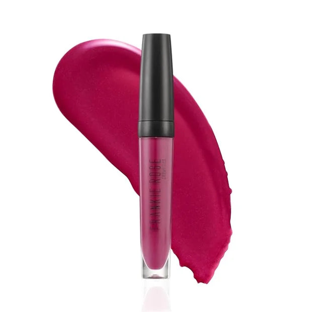Frankie Rose Cosmetics Lip Gloss | Non-Sticky Formula, Long Lasting Lip Gloss, Bold Pigment & Hydrating Lip Gloss, Crushed...