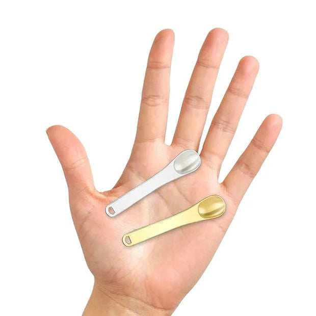 Sibba Facial Massage Spatula Sticks Mini Skincare Tiny Spoons Face Eye Cream Lotion Makeup Applicator Tools Brush Set Skin...