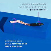 Schick Hydro Silk Dermaplaning Wand, Dermaplaning Tool for Face | Dermaplane Razor for Women Face, Eyebrow Razor, Peach Fu...