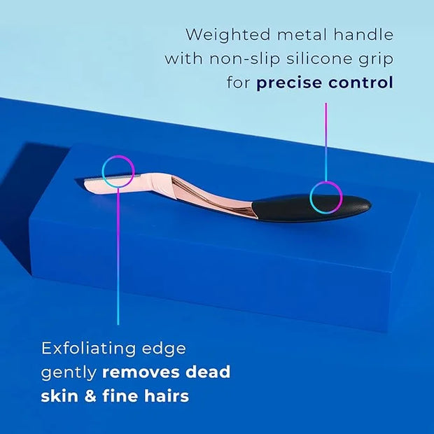 Schick Hydro Silk Dermaplaning Wand, Dermaplaning Tool for Face | Dermaplane Razor for Women Face, Eyebrow Razor, Peach Fu...