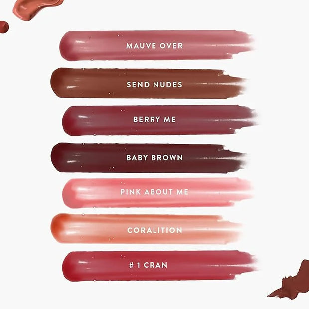 Mented Cosmetics Lip Gloss for Women Tinted Lip Balm Stain, Long Lasting Buildable Moisturizing Lipgloss Lipstick Topper, ...