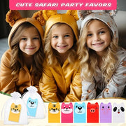 30 Sets Wild Animal Birthday Lip Classroom