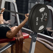 4FT Olympic Barbell Bar 47Inch Straight 2 Collars, 500Lbs Capacity 2 Inch - Product Image