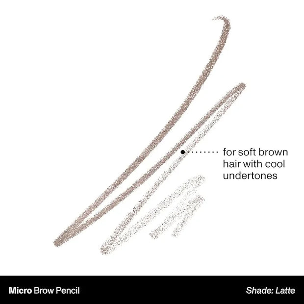 Morphe Micro Dual Eyebrow Pencil - Dual-Ended Brow Pencil Featuring a Retractable, Ultra-Precise, Pointed Tip - Richly Pig...