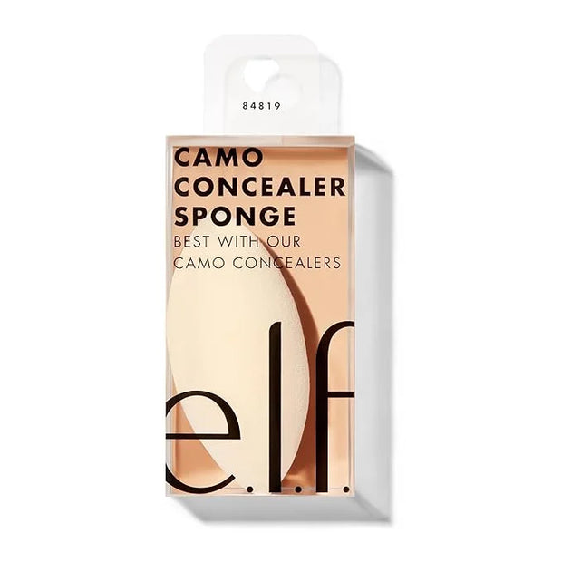 e.l.f. Cosmetics Camo Concealer Sponge, Makeup Sponge With Latex Free Foam & Dual-Pointed Ends For Blending, Vegan & Cruel...