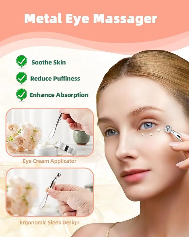 Under Eye Patches Silicone - 5 Pairs Reusable Eye Patches, Christmas Gifts for Women, Eye Wrinkle Patches, Reusable Under ...