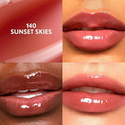 COVERGIRL Clean Fresh Yummy Lip Gloss, Sunset Skies, Hydrating, Non-Sticky, Hyaluronic Acid, Glassy Shine, 0.33oz - Produc...