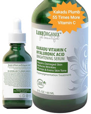 Vitamin C Serum For Face With Hyaluronic Acid: Brightening Treatment & Dark Spot Remover For Face Reduces Blemishes & Wrin...