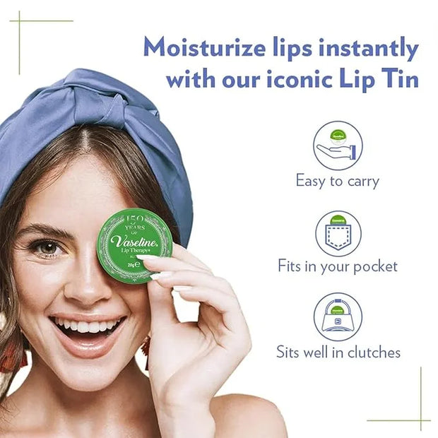 12 x Vaseline Lip Therapy Aloe 20g