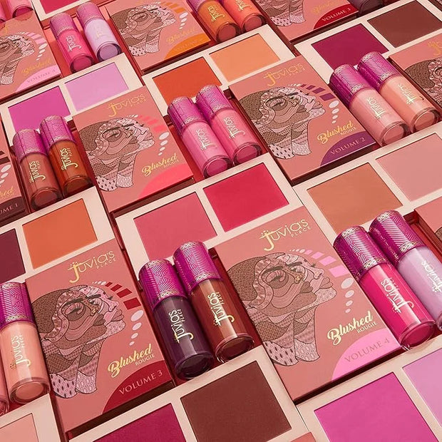 Juvia's Place Blushed Liquid Blush RoseyPosey - Dewy Tint Cheeks Makeup Glow Pigment Effortless Beauty Long Lasting Cosmet...