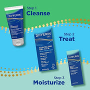 Differin Face Scrub Daily Brightening Exfoliator, Improves Tone and Texture for Acne Prone Skin, Green, 6 Fl Oz (Packaging...