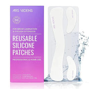 ARSVIDENS Reusable Silicone Patches for Brow Lamination Procedure & Lash Lift, Eco-Friendly Brow and Under Eye Pads for Pr...