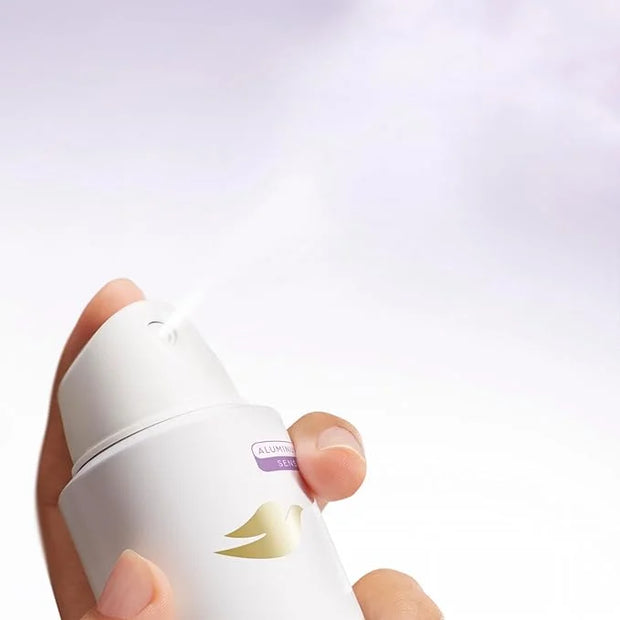 Dove Whole Body Deo Aluminum Free Invisible Spray Deodorant Coconut & Vanilla for 72h Odor Control 4 oz - Product Image