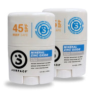 Surface Mineral Face Sunscreen Stick, Water Resistant, UVA/UVB Broad Spectrum, Fast Drying Protection, PABA Free - SPF 45 ...