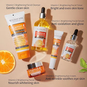 Vitamin C Skin Care Set Moisturizing Hyaluronic Acid Skin Care Kit 5PCS For Women Beauty Set Gift Set - Product Image