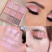 Light Pink Eyeshadow Palette,Neutral Nude Powder Eye Shadow for Older Women,Highly Pigmented Natural Long Lasting Naturing...